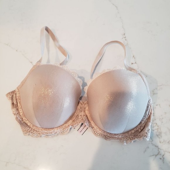 Victoria's Secret Other - Victoria's Secret Bra Tan Dream Angels, size 34DD